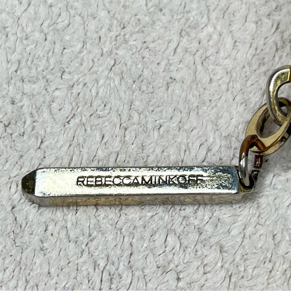 Rebecca Minkoff Saffiano Leather Zip Women’s Wallet-Mint Green-Designer-Luxury - Picture 6 of 12